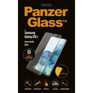 Üvegfólia PanzerGlass Premium védőüveg Samsung Galaxy S20+ készülékhez - fekete (FingerPrint)