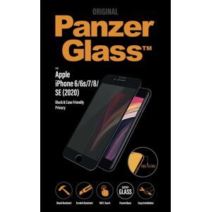 Üvegfólia PanzerGlass Edge-to-Edge Privacy Apple iPhone 6/6s/7/8/SE (2020)/SE (2022) készülékhez, fekete
