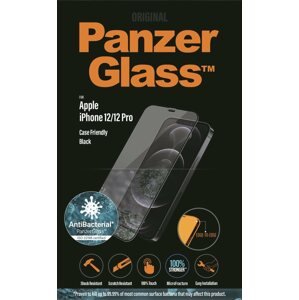 Üvegfólia PanzerGlass Edge-to-Edge Antibacterial 6,1"-es Apple iPhone-hoz, víztiszta