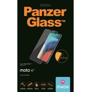 Üvegfólia PanzerGlass Edge-to-Edge Motorola Moto E7-hez, fekete