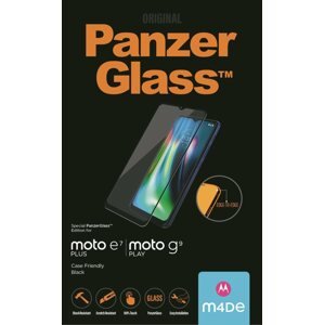 Üvegfólia PanzerGlass Edge-to-Edge for Motorola Moto E7 Plus / G9 Play black