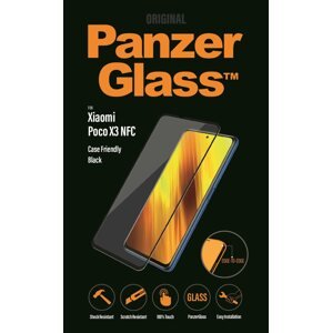 Üvegfólia PanzerGlass Edge-to-Edge pro Xiaomi Poco X3 NFC fekete