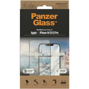 Üvegfólia PanzerGlass Apple iPhone 2022 6.1''/13/13 Pro tükröződésgátló bevonattal és beépítőkerettel