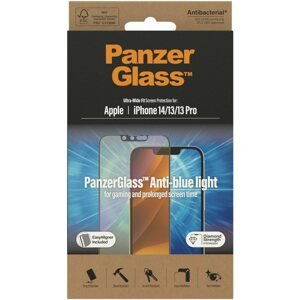 Üvegfólia PanzerGlass Apple iPhone 2022 6.1''/13/13 Pro Anti-BlueLight réteggel és szerelőkerettel