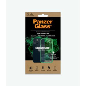 Telefon tok PanzerGlass ClearCaseColor Apple iPhone 13 mini (zöld - Lime)