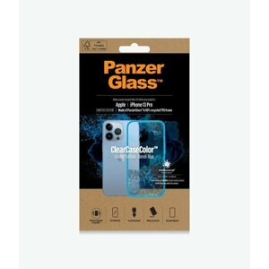 Telefon tok PanzerGlass ClearCaseColor Apple iPhone 13 Pro (kék - Bondi Blue)