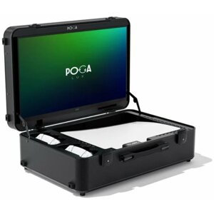 Bőrönd POGA Lux - PlayStation 5 utazótáska LED-es monitorral - fekete
