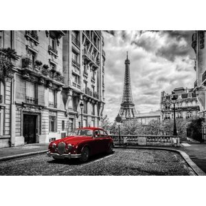 Fotótapéta Fotótapéta - Eiffel-torony és veterán autó 368x254
