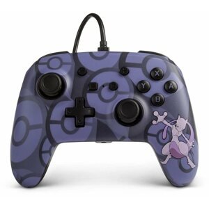 Kontroller PowerA Enhanced Wired Controller - Pokémon Mewtwo - Nintendo Switch