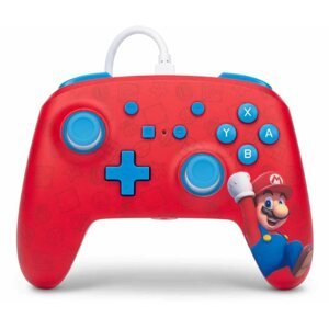 Kontroller PowerA Enhanced Wired Controller - Woo-hoo! Mario - Nintendo Switch
