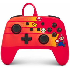 Gamepad PowerA Enhanced Wired Controller – Speedster Mario - Nintendo Switch