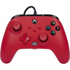 Kontroller PowerA Enhanced Wired Controller - Artisan Red - Xbox