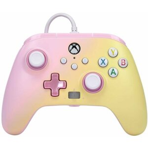 Gamepad PowerA Enhanced Wired Controller for Xbox Series X|S - Pink Lemonade