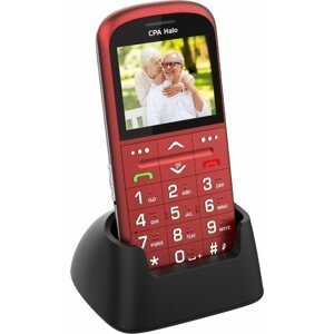 Mobiltelefon CPA Halo 11 Pro Senior piros