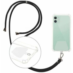 Telefon tok CPA Univerzális nyakpánt telefonokhoz hátsó borítással fekete színű
