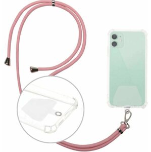 Telefon tok CPA Univerzális nyakpánt telefonhoz hátlappal rózsaszín