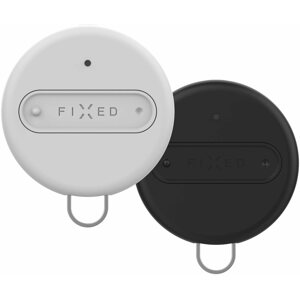 Bluetooth kulcskereső FIXED Sense Duo Pack - fekete + fehér
