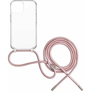 Telefon tok FIXED Pure Neck AntiUV Samsung A54 5G tok rózsaszín nyakzsinórral