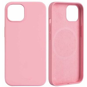Telefon tok FIXED MagFlow Apple iPhone 13 rózsaszín MagSafe tok