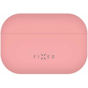 Fülhallgató tok FIXED Silky Apple AirPods Pro 2 rózsaszín tok