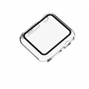Okosóra tok FIXED Pure edzett üveggel az Apple Watch 42 mm-es órához, átlátszó