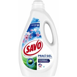 Mosógél SAVO Tavaszi frissesség színes és fehér ruhákra (48 mosás)