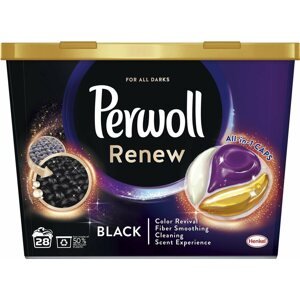 Mosókapszula PERWOLL Renew Caps Black 28 db