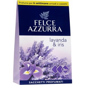 Szekrény illatosító FELCE AZZURRA Levendula és írisz illattáskák 3 db