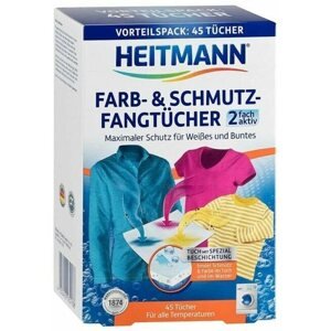 Színfogó kendő HEITMANN színes szalvéták a mosógéphez 45 db