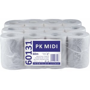 Kéztörlő papír LINTEO PK MIDI fehér 12 db
