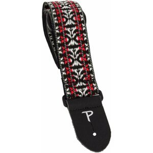 Gitár heveder PERRIS LEATHERS 287 Poly Pro Red And White Hootenanny