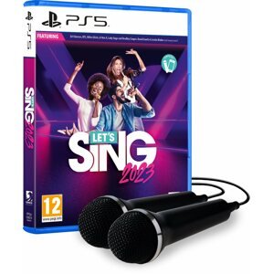 Konzol játék Lets Sing 2023 + 2 microphone - PS5