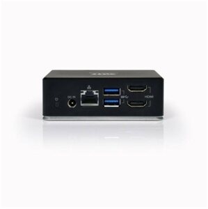 Dokkoló állomás PORT CONNECT dokkolóállomás 8in1 USB-C, USB-A, dual video, HDMI, Ethernet, audio, USB 3.0