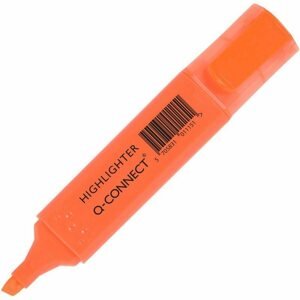 Szövegkiemelő Q-CONNECT 1-5mm, narancsszín