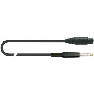 Audio kábel QUIK LOK MCR614K-2 BK