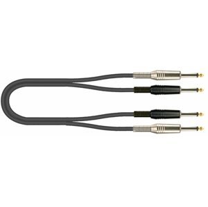 Audio kábel QUIK LOK STR616K-3 BK