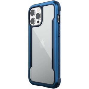 Telefon tok X-doria Raptic Shield Pro iPhone 13 Pro Max (Anti-bacterial) kék tok