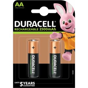 Tölthető elem Duracell Rechargeable elem 2500 mAh 2 db (AA)