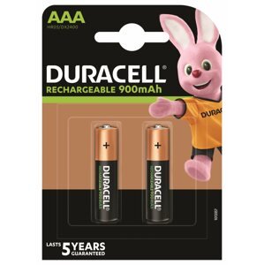 Tölthető elem Duracell AAA StayCharged - 900 mAh 2 db