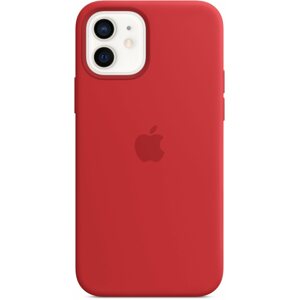 Telefon tok Apple iPhone 12 Mini (PRODUCT) RED szilikon MagSafe tok