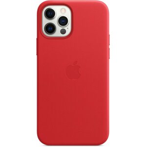 Telefon tok Apple iPhone 12/12 Pro (PRODUCT)RED bőr MagSafe tok