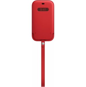 Mobiltelefon tok Apple iPhone 12/12 Pro (PRODUCT) RED bőr MagSafe tok