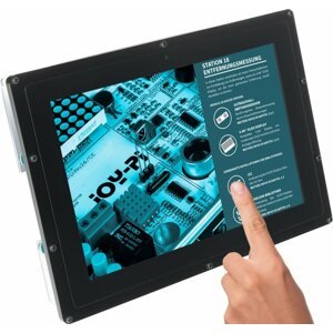 LCD monitor JOY-IT RASPBERRY PI touch display 10" kerettel + Rpi bracket