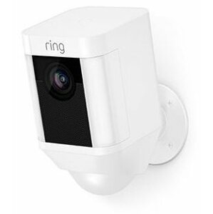 IP kamera Ring Spotlight Cam Battery fehér
