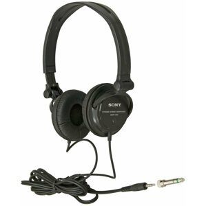 Fej-/fülhallgató Sony MDR-V150 fekete