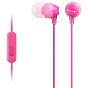 Fej-/fülhallgató Sony MDR-EX15AP rózsaszín