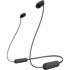 Vezeték nélküli fül-/fejhallgató Sony WI-C100, fekete