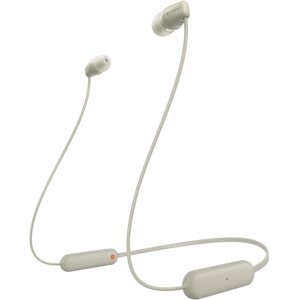 Vezeték nélküli fül-/fejhallgató Sony WI-C100, szürke