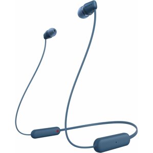 Vezeték nélküli fül-/fejhallgató Sony WI-C100, kék