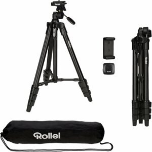 Fényképezőgép állvány Rollei utazó állvány mobiltelefonhoz és fényképezőgéphez